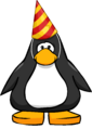 The French 5th Year Party Hat on a player card.