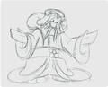 Merry Walrus concept sketch.