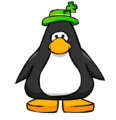 The Shamrock Hat on a player card.