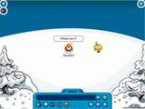 The Snow Area. The look of this area was used for the game Puffle Roundup.