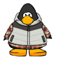 The Evergreen Snow Vest on a player card.