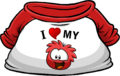 I Heart My Red Puffle T-Shirt