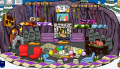 An igloo with the maximum amount of Puffles.