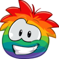 Rainbow Puffle Cloud Forest