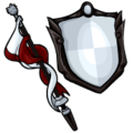 Staff and Shield