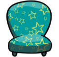 Aqua Stars Chair