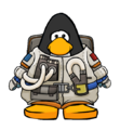 The Astro Suit on a player card.
