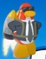 Jet Pack Guy in the animation's intro.