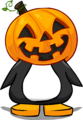 The Pumpkin Head on a player card.
