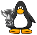 The Scare Games Trophy on a player card.