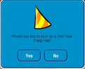 2nd Year Party Hat.