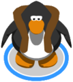 The Brown Feather Boa in-game.