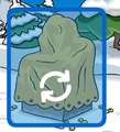 An object being teleported