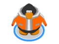 The Orange Snowsuit as seen in-game.