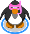 The Pink Snorkel in-game.