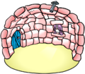 The Candy Igloo in-game.