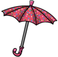 Polka Dot Umbrella