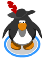 The Feathered Hat in-game.