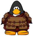 The Fire Training Plates on a player card.