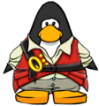 The First Mate's Outfit on a player card.