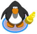 The Gold Award in-game.