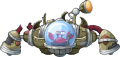 Klutzy using his Aqua Grabber again in the Jet Pack Boost game.
