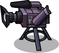 The Video Camera oriented towards top-right.