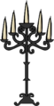 Candelabra Secret item