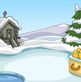 Ice Fishing Background