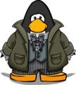 The Gravedigger Suit on a player card.