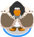 The Great Bone Cloak in-game.