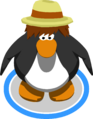 The Straw Fedora in-game.
