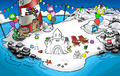 During the Puffle Party 2009.