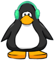 The Sea Foam Earmuffs on a player card.
