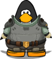 The Vizago Costume on a player card.