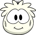 White Puffle Costume Secret item
