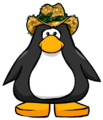 The Straw Gardening Hat on a player card.