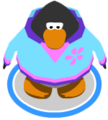 The Blue Daisy Hoodie in-game.