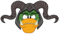 Horned Ogre Head