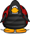 The Ladybug Suit on a player card