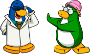 Gary and Aunt Arctic with switched glasses
