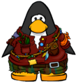 The Marooned Outfit on a player card.