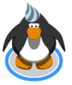 The Snow Beta Hat in-game