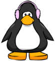 The Pink Earmuffs on a player card.