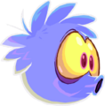 A blowing Ghost Puffle