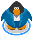 The Blue Zoot Suit in-game.