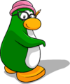 Aunt Arctic donating to Coins for Change.