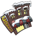 The outside view of the old Coffee Shop.