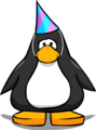 The 4th Year Party Hat on a player card.