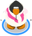 The Sweet Ski Suit in-game.